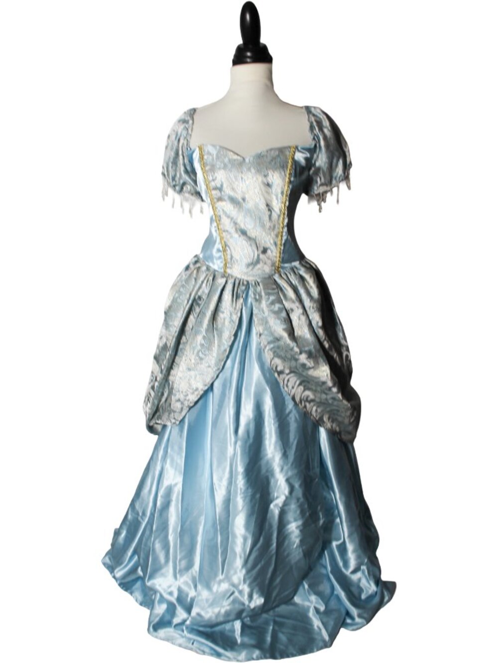 Deluxe 3PC Cinderella Cosplay Ballgown Costume Set 1X